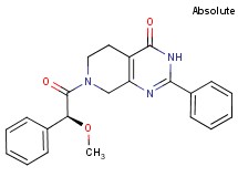 7-[(2S)-2-methoxy-2-phenylacetyl]-2-phenyl-5,6,7,8-tetrahydropyrido[3,4-d]pyrimidin-4(3H)-one