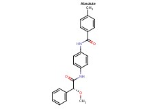 N-(4-{[(2R)-2-methoxy-2-phenylacetyl]amino}phenyl)-4-methylbenzamide