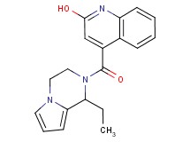 4-[(1-ethyl-3,4-dihydropyrrolo[1,2-a]pyrazin-2(1H)-yl)carbonyl]-2-quinolinol