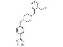 [2-({4-[4-(2H-tetrazol-5-yl)benzyl]piperazin-1-yl}methyl)phenyl]methanol