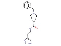 (1R*,5S*,6S*)-3-[(1S*,4S*)-bicyclo[2.2.1]hept-5-en-2-ylmethyl]-N-[2-(1H-imidazol-4-yl)ethyl]-3-azabicyclo[3.1.0]hexane-6-carboxamide