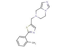 7-{[2-(2-methylphenyl)-1,3-thiazol-5-yl]methyl}-5,6,7,8-tetrahydroimidazo[1,5-a]pyrazine