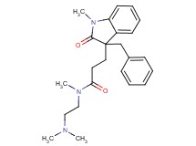 3-(3-benzyl-1-methyl-2-oxo-2,3-dihydro-1H-indol-3-yl)-N-[2-(dimethylamino)ethyl]-N-methylpropanamide