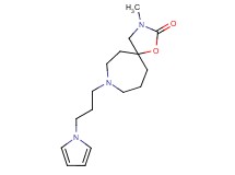 3-methyl-8-[3-(1H-pyrrol-1-yl)propyl]-1-oxa-3,8-diazaspiro[4.6]undecan-2-one