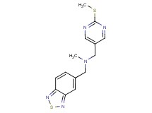 (2,1,3-benzothiadiazol-5-ylmethyl)methyl{[2-(methylthio)pyrimidin-5-yl]methyl}amine