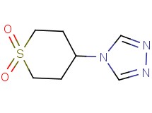4-(1,1-dioxidotetrahydro-2H-thiopyran-4-yl)-4H-1,2,4-triazole
