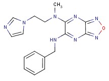 N'-benzyl-N-[2-(1H-imidazol-1-yl)ethyl]-N-methyl[1,2,5]oxadiazolo[3,4-b]pyrazine-5,6-diamine