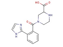 4-[2-(1H-imidazol-2-yl)benzoyl]piperazine-2-carboxylic acid
