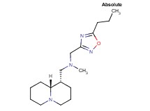 N-methyl-1-[(1S,9aR)-octahydro-2H-quinolizin-1-yl]-N-[(5-propyl-1,2,4-oxadiazol-3-yl)methyl]methanamine