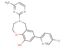7-(5-chloropyridin-2-yl)-4-(4-methylpyrimidin-2-yl)-2,3,4,5-tetrahydro-1,4-benzoxazepin-9-ol