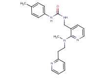 N-(4-methylphenyl)-N'-[(2-{methyl[2-(2-pyridinyl)ethyl]amino}-3-pyridinyl)methyl]urea