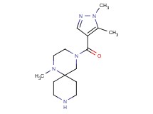 4-[(1,5-dimethyl-1H-pyrazol-4-yl)carbonyl]-1-methyl-1,4,9-triazaspiro[5.5]undecane dihydrochloride