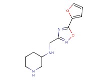 N-{[5-(2-furyl)-1,2,4-oxadiazol-3-yl]methyl}-3-piperidinamine dihydrochloride