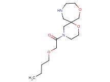 4-(butoxyacetyl)-1,8-dioxa-4,11-diazaspiro[5.6]dodecane