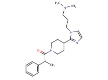 N,N-dimethyl-3-{2-[1-(2-phenylpropanoyl)-4-piperidinyl]-1H-imidazol-1-yl}-1-propanamine