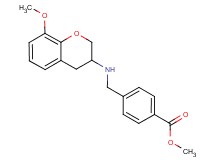 methyl 4-{[(8-methoxy-3,4-dihydro-2H-chromen-3-yl)amino]methyl}benzoate