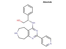 (2S)-2-phenyl-2-[(2-pyridin-4-yl-6,7,8,9-tetrahydro-5H-pyrimido[4,5-d]azepin-4-yl)amino]ethanol