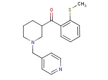 [2-(methylthio)phenyl][1-(4-pyridinylmethyl)-3-piperidinyl]methanone