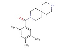 3-(2,4,5-trimethylbenzoyl)-3,9-diazaspiro[5.5]undecane hydrochloride