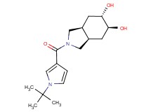(3aR*,5S*,6S*,7aS*)-2-[(1-tert-butyl-1H-pyrrol-3-yl)carbonyl]octahydro-1H-isoindole-5,6-diol