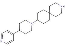 9-[4-(4-pyridinyl)-1-piperidinyl]-3-azaspiro[5.5]undecane dihydrochloride