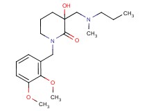 1-(2,3-dimethoxybenzyl)-3-hydroxy-3-{[methyl(propyl)amino]methyl}piperidin-2-one