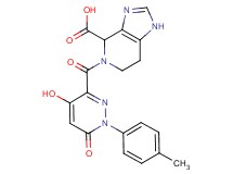 5-{[4-hydroxy-1-(4-methylphenyl)-6-oxo-1,6-dihydro-3-pyridazinyl]carbonyl}-4,5,6,7-tetrahydro-1H-imidazo[4,5-c]pyridine-4-carboxylic acid