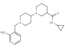 N-cyclopropyl-1'-(2-methylbenzyl)-1,4'-bipiperidine-3-carboxamide