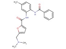 N-[2-(benzoylamino)-5-methylphenyl]-5-[(dimethylamino)methyl]-2-furamide