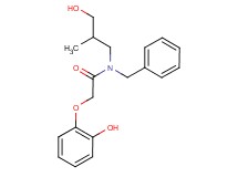 N-benzyl-N-(3-hydroxy-2-methylpropyl)-2-(2-hydroxyphenoxy)acetamide