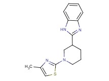 2-[1-(4-methyl-1,3-thiazol-2-yl)piperidin-3-yl]-1H-benzimidazole
