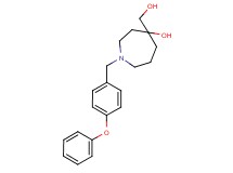 4-(hydroxymethyl)-1-(4-phenoxybenzyl)-4-azepanol