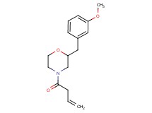 4-(3-butenoyl)-2-(3-methoxybenzyl)morpholine