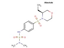 N'-(4-{[(3S)-3-ethylmorpholin-4-yl]sulfonyl}phenyl)-N,N-dimethylsulfamide