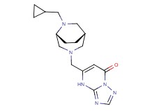 5-{[(1S*,5R*)-6-(cyclopropylmethyl)-3,6-diazabicyclo[3.2.2]non-3-yl]methyl}[1,2,4]triazolo[1,5-a]pyrimidin-7(4H)-one
