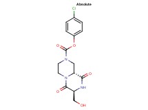 4-chlorophenyl (7S,9aR)-7-(hydroxymethyl)-6,9-dioxooctahydro-2H-pyrazino[1,2-a]pyrazine-2-carboxylate