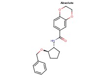 N-[(1R,2R)-2-(benzyloxy)cyclopentyl]-2,3-dihydro-1,4-benzodioxine-6-carboxamide