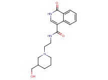 N-{2-[3-(hydroxymethyl)piperidin-1-yl]ethyl}-1-oxo-1,2-dihydroisoquinoline-4-carboxamide