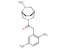 (1R*,5R*)-3-[(2,5-dimethylphenyl)acetyl]-6-methyl-3,6-diazabicyclo[3.2.2]nonane