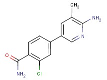 4-(6-amino-5-methylpyridin-3-yl)-2-chlorobenzamide