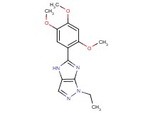 1-ethyl-5-(2,4,5-trimethoxyphenyl)-1,4-dihydroimidazo[4,5-c]pyrazole