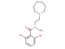 N-(2-azepan-1-ylethyl)-2,6-dihydroxy-N-methylbenzamide