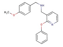 (4-methoxybenzyl)[(2-phenoxy-3-pyridinyl)methyl]amine