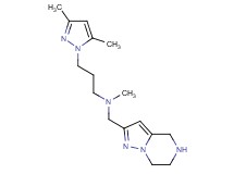 [3-(3,5-dimethyl-1H-pyrazol-1-yl)propyl]methyl(4,5,6,7-tetrahydropyrazolo[1,5-a]pyrazin-2-ylmethyl)amine dihydrochloride