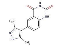 6-(3,5-dimethyl-1H-pyrazol-4-yl)quinazoline-2,4(1H,3H)-dione