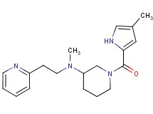 N-methyl-1-[(4-methyl-1H-pyrrol-2-yl)carbonyl]-N-[2-(2-pyridinyl)ethyl]-3-piperidinamine