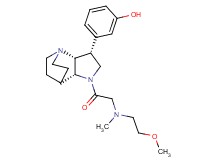 3-{(3R*,3aR*,7aR*)-1-[N-(2-methoxyethyl)-N-methylglycyl]octahydro-4,7-ethanopyrrolo[3,2-b]pyridin-3-yl}phenol