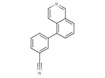 3-isoquinolin-5-ylbenzonitrile