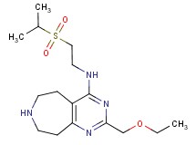 2-(ethoxymethyl)-N-[2-(isopropylsulfonyl)ethyl]-6,7,8,9-tetrahydro-5H-pyrimido[4,5-d]azepin-4-amine dihydrochloride