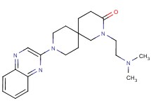 2-[2-(dimethylamino)ethyl]-9-quinoxalin-2-yl-2,9-diazaspiro[5.5]undecan-3-one